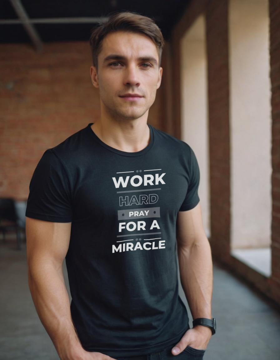 Work and Pray - Unisex T-Shirt