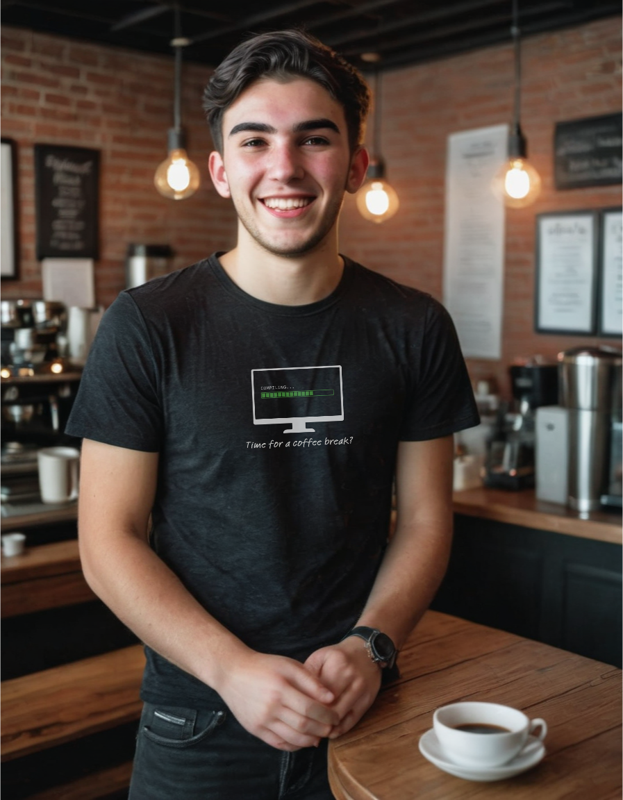 Compiling, Coffee Break? - Unisex T-Shirt