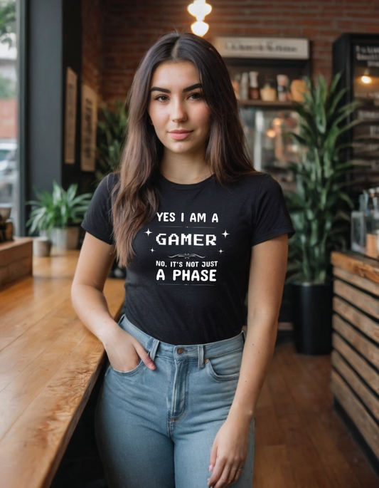 I am Gamer, It's Not Just a Phase - Unisex T-Shirt