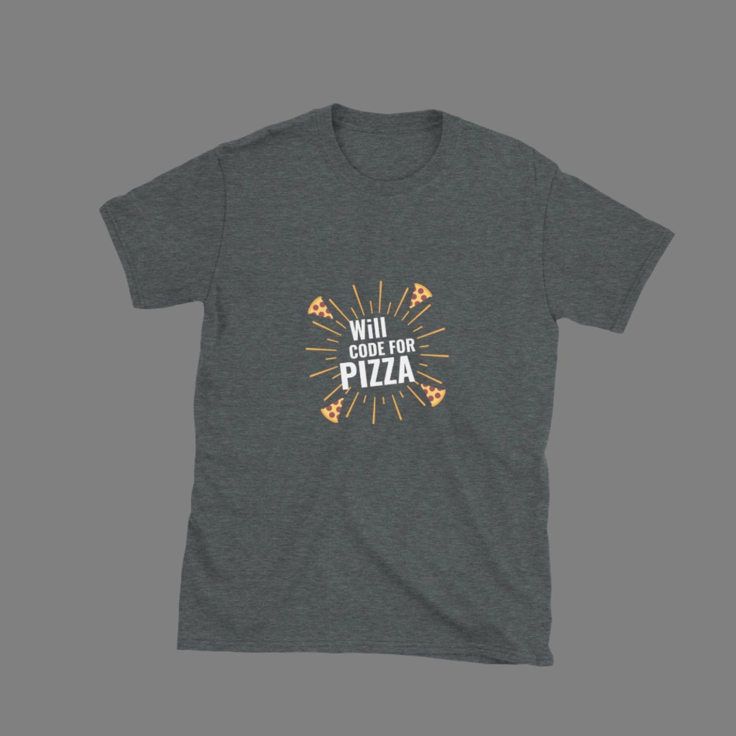 Code for Pizza - Unisex T-Shirt